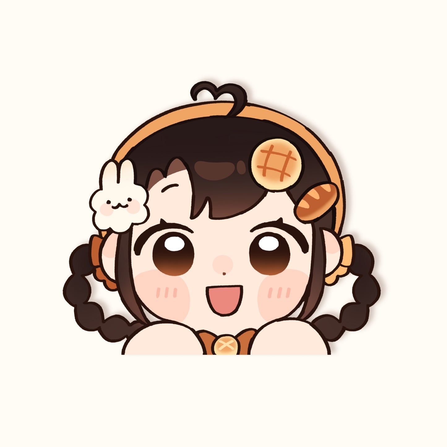 Mintmai Peeker Sticker