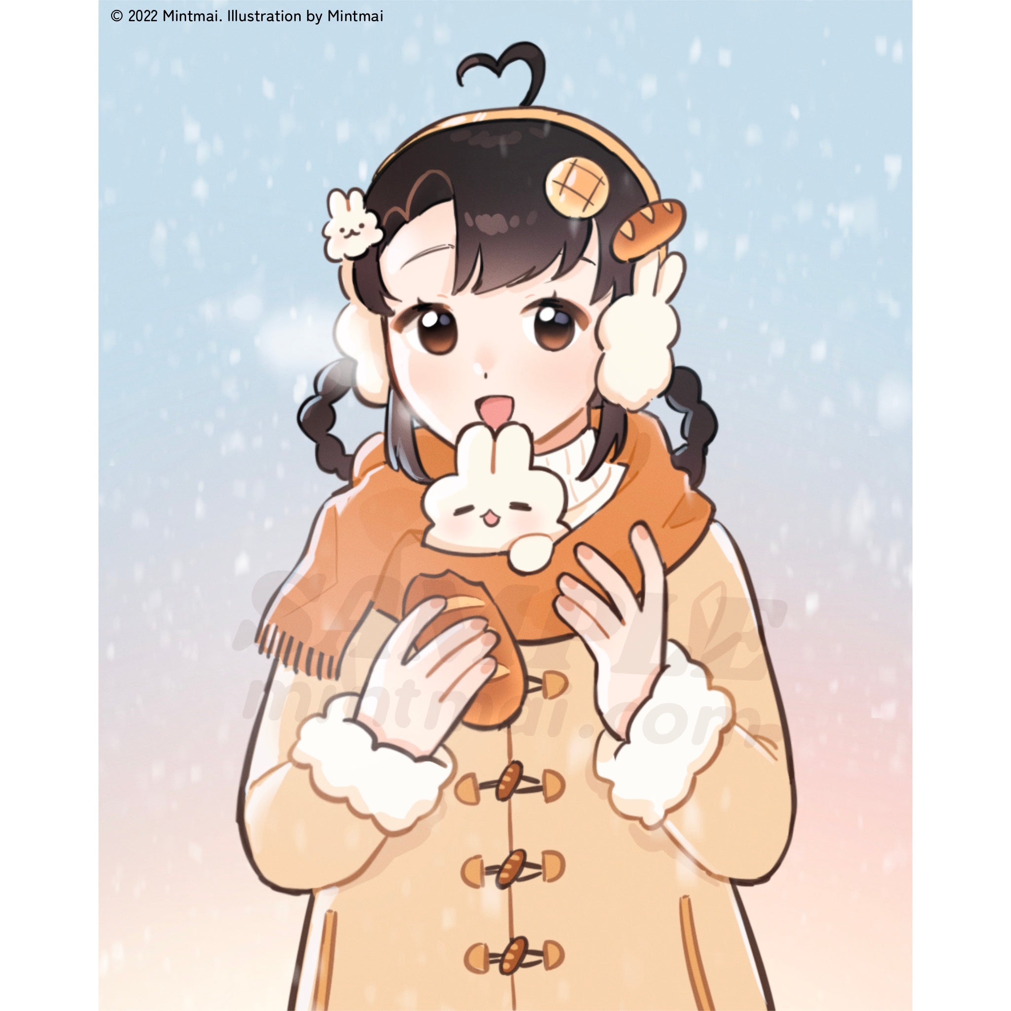 First Snow Print – Mintmai