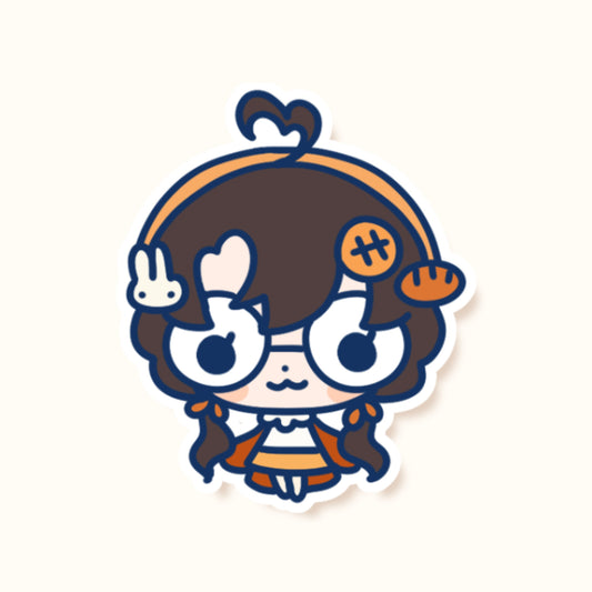 Cozy Mintgotchi Sticker