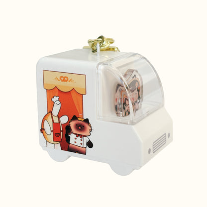 Bakery Delivery Keychain