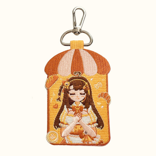 Mintmai’s Flour Friend Embroidered Charm