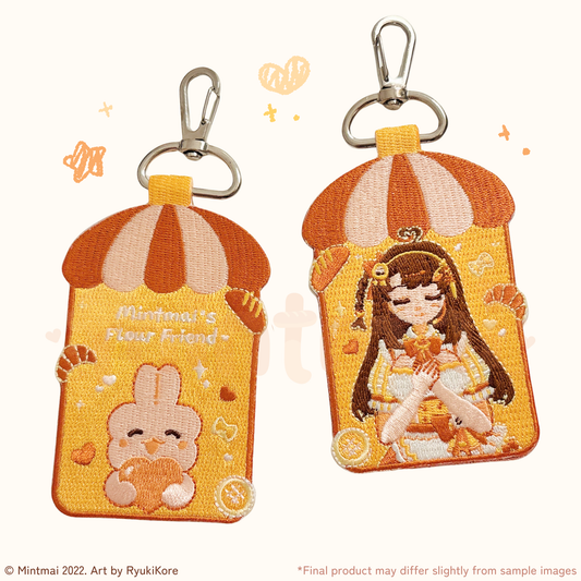 Mintmai’s Flour Friend Embroidered Charm