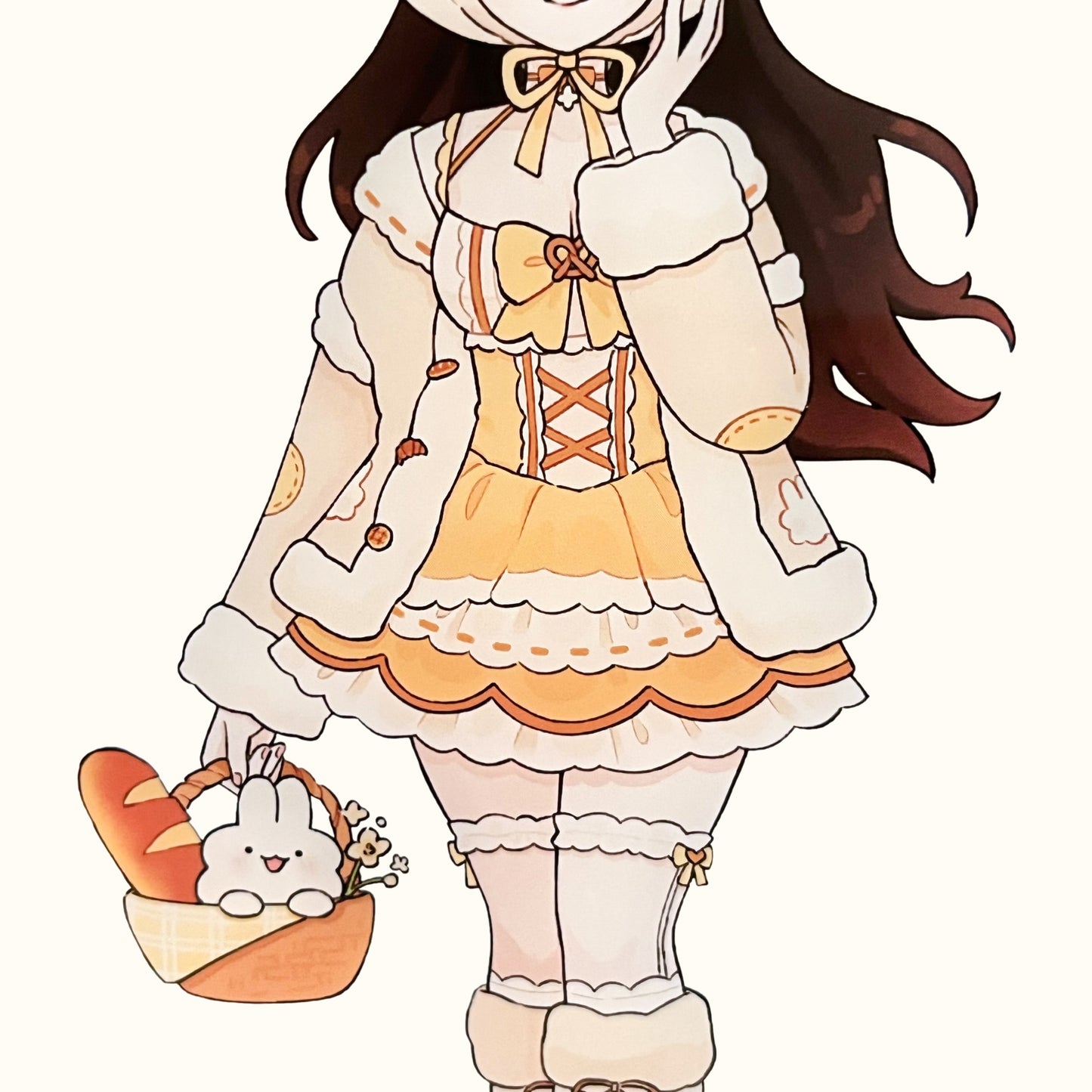 Flour Friend Outfit Acrylic Stand