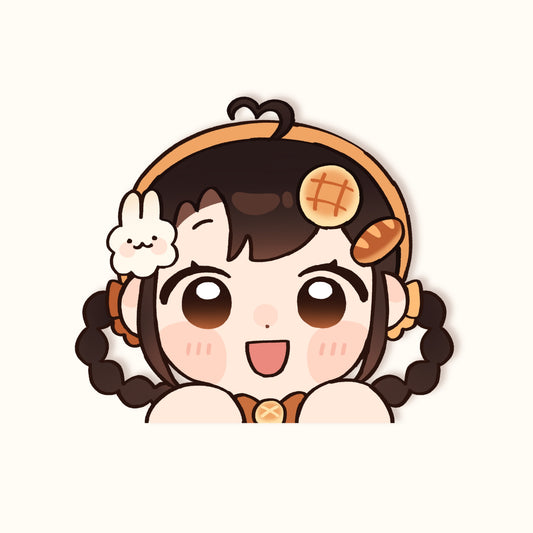 Mintmai Peeker Sticker