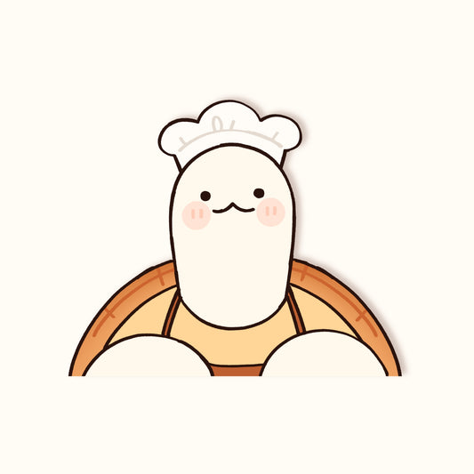 Mochi Peeker Sticker
