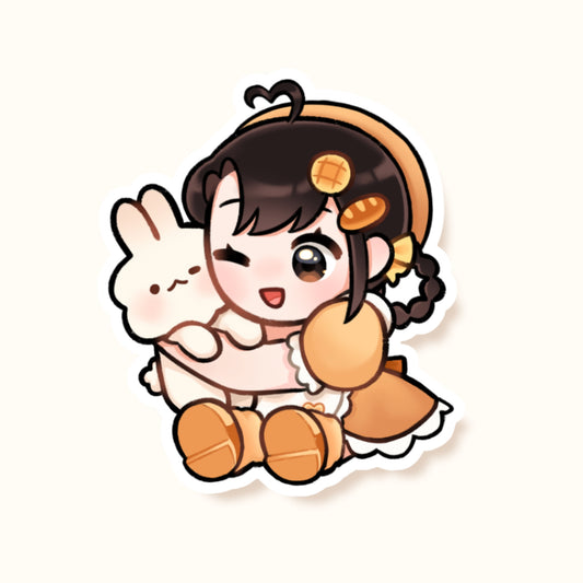 Snuggle Sticker